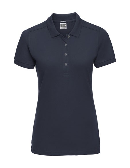 RUS-0R566F0-Ladies' Fitted Stretch Polo 2